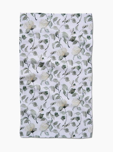 Spring Floral Blossoms Tea Towel