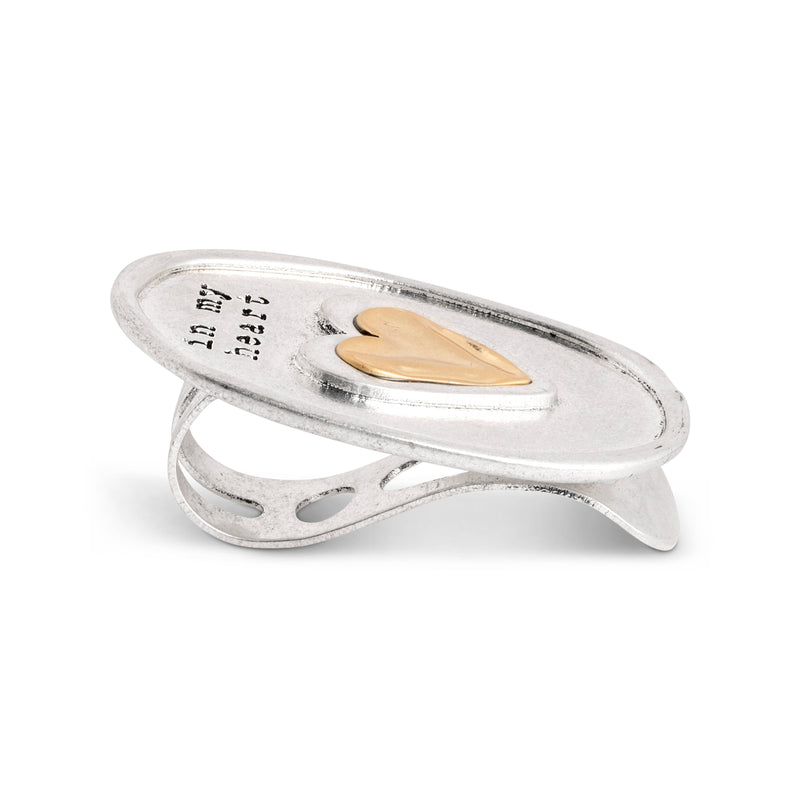 Guardian Angel Visor Clip - Heart