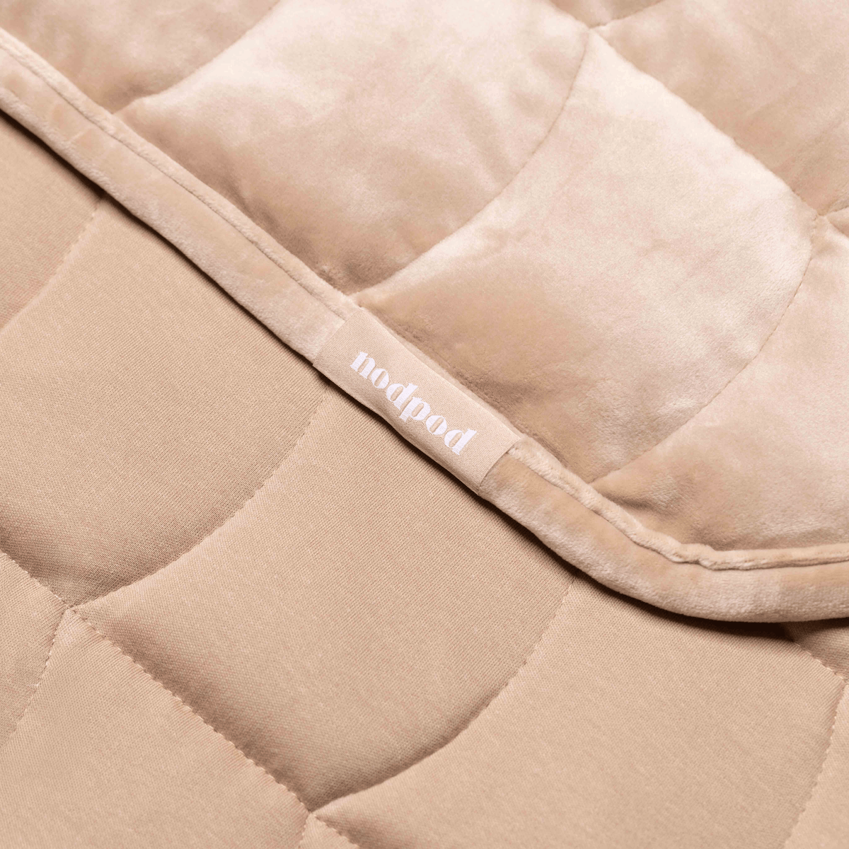 Nodpod Latte Weighted Blanket