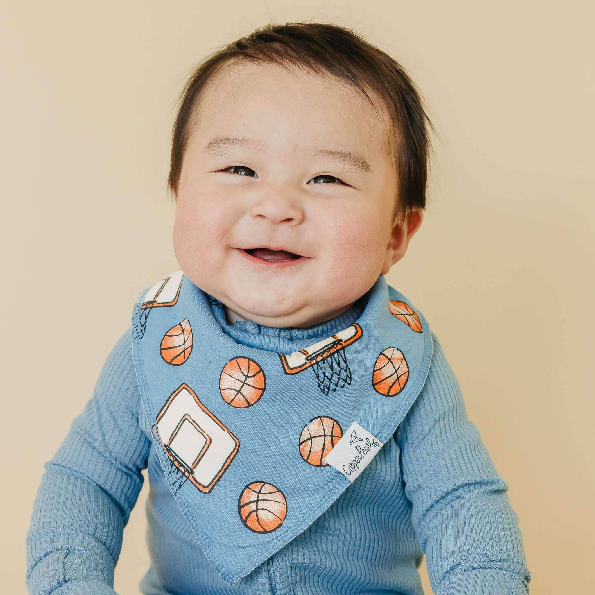 Basketball Baby Bandana Bibs