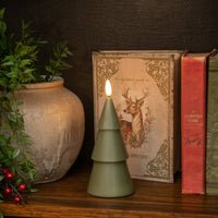7" DARK GREEN SMOOTH TREE
