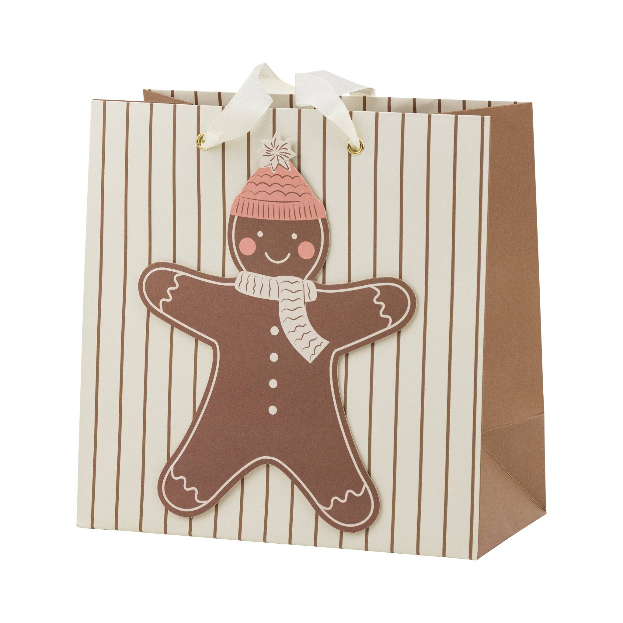 Gingerbread Christmas Gift Bag Set