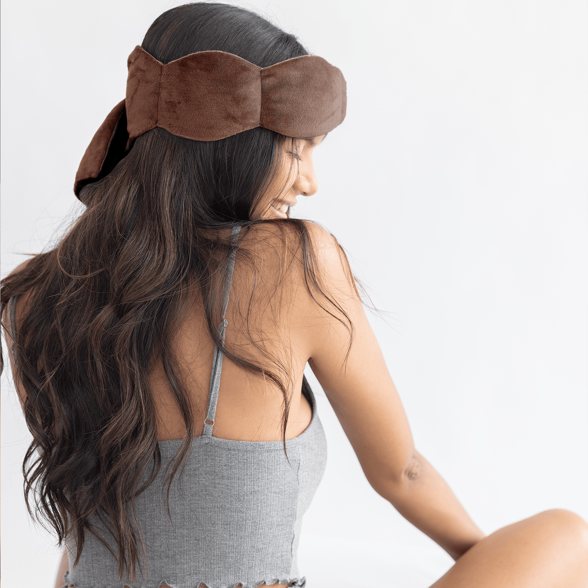 Nodpod Mocha Weighted Sleep Mask