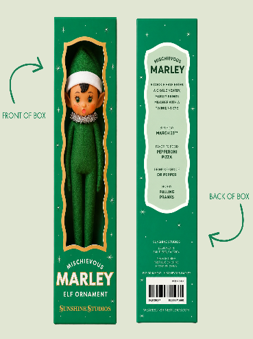 Elf Ornament | Marley