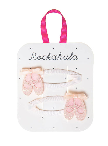 Ballet Shoe Hair Clips