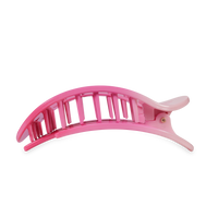 Flat Round Hair Clip | Large | Kiss & Tell