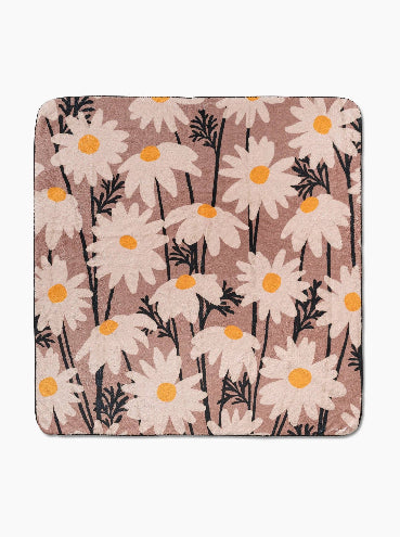Sweet Daisies Plush Towel