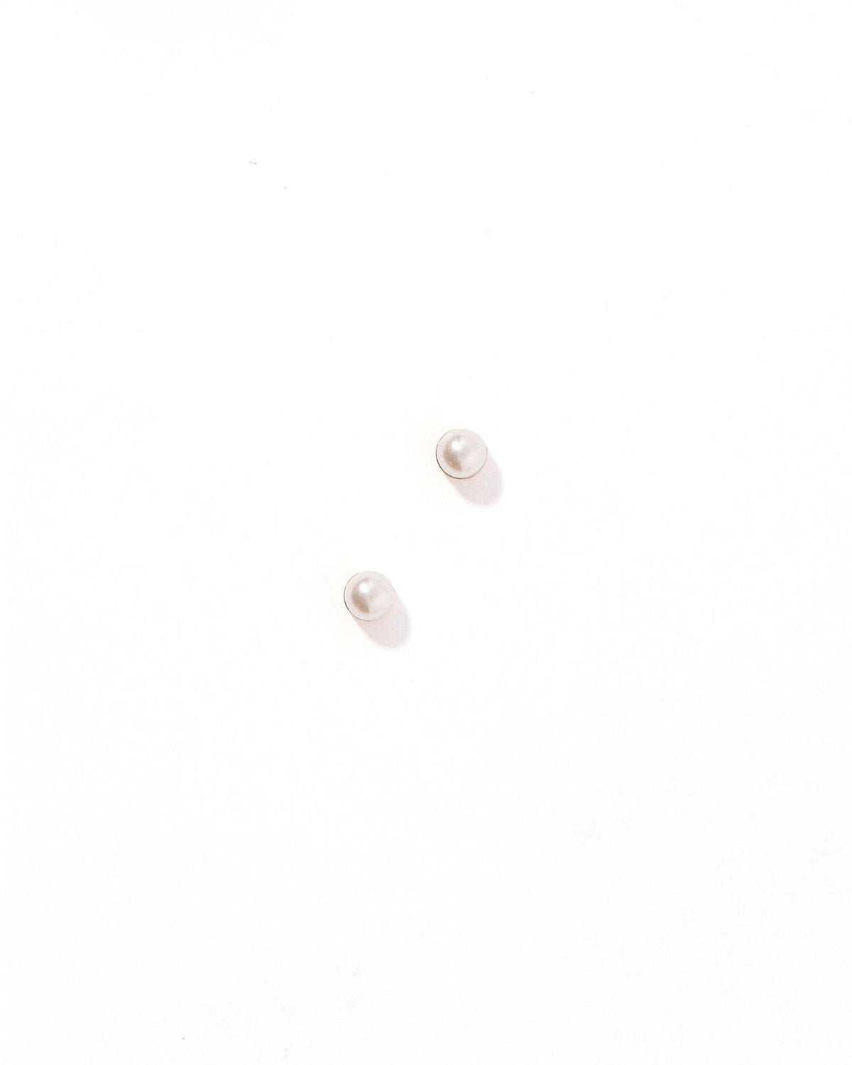 Payton Pearl Studes - White 3mm