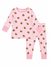 Pink Teddy Picnic 2-Piece Set