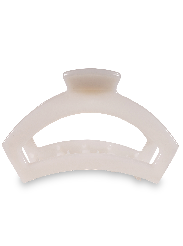 Open Hair Clip | Large | Coconut White