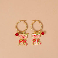 Cranberry Cosmo Earrings