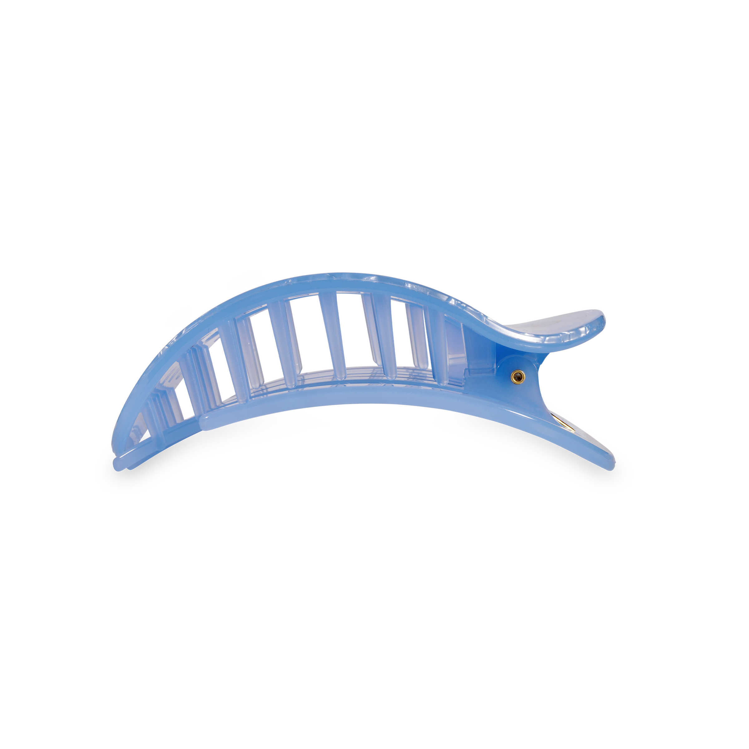 Flat Round Hair Clip | Medium | Blue Lagoon