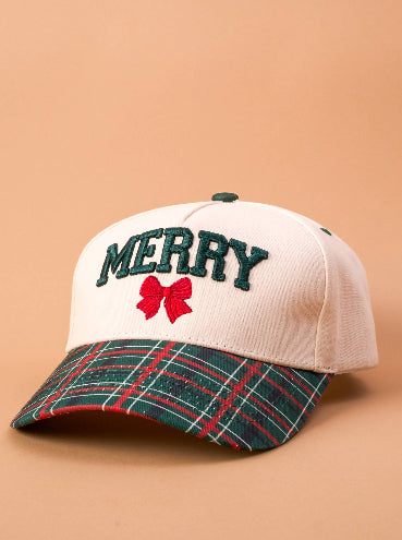 Merry Canvas Hat