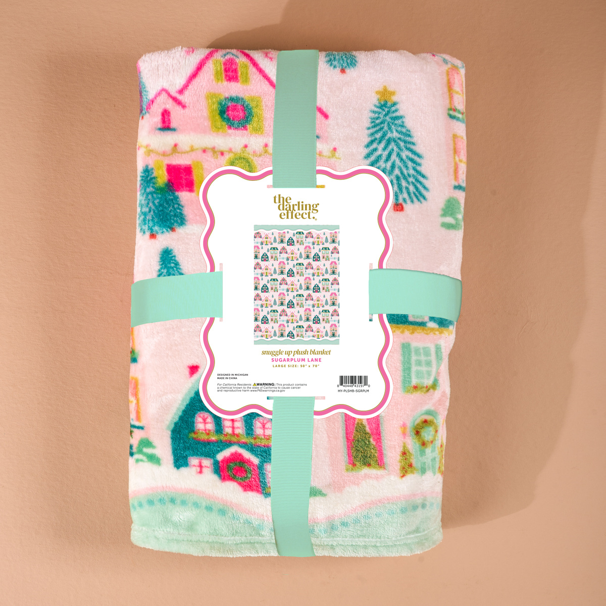 Sugarplum Lane Plush Blanket
