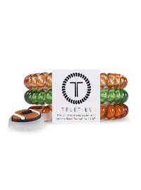 Spiral Hair Coils | Small | Football Hair Ties