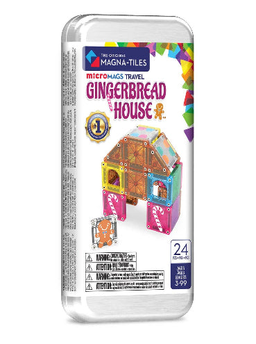 MicroMAGS Gingerbread House Travel Set