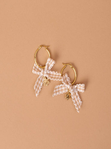 Hoop Earrings-Harvest Honey