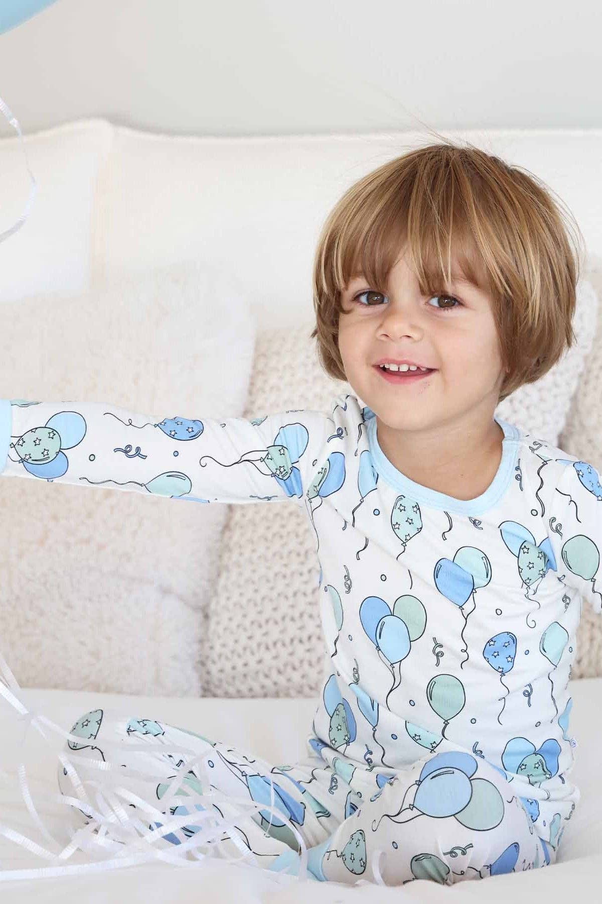 Blue Party Time Pajama