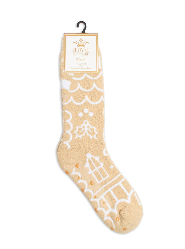 Women's Gingerbread House Socks
