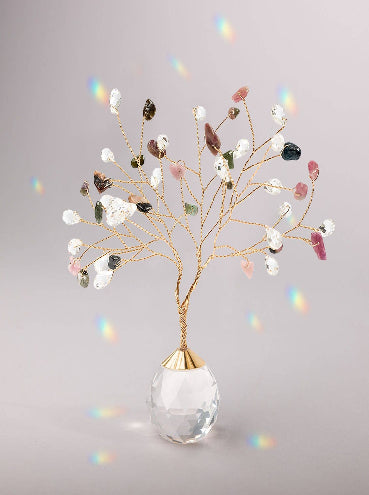 Suncatcher Tree of Life - Tourmaline