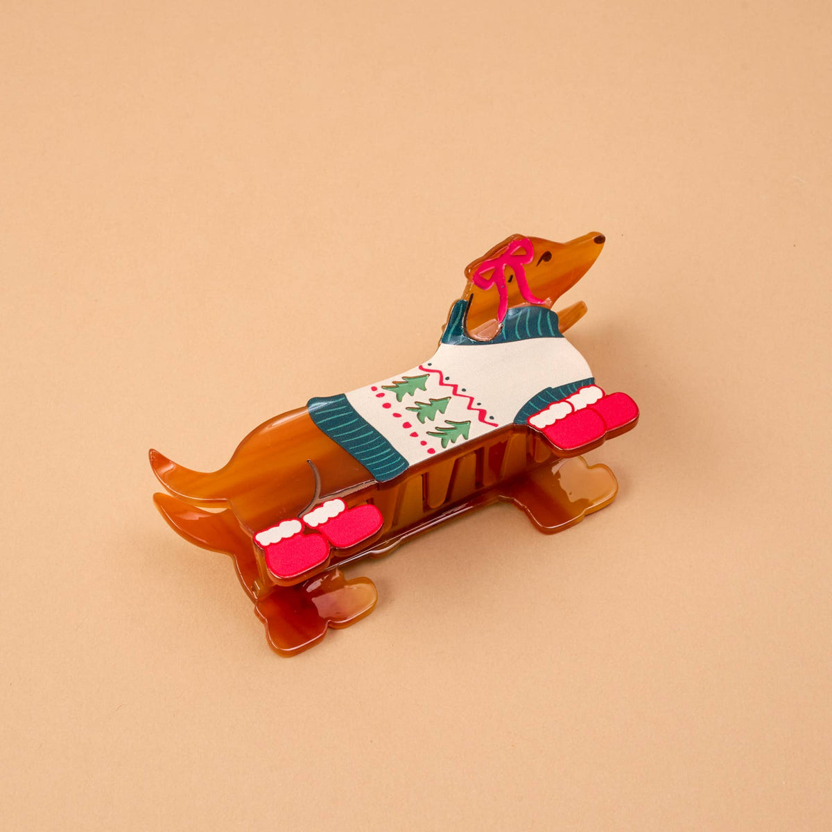 Shape Up Claw Clip-Dachshund