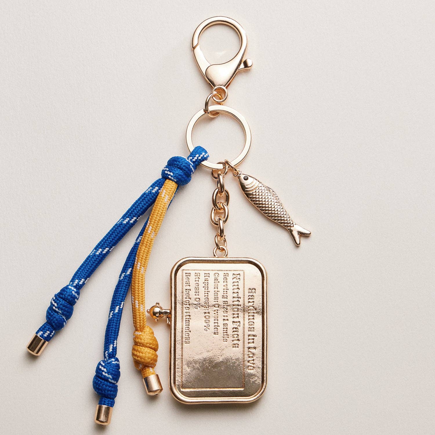 Sardine Tin Keychain Pink