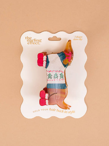 Shape Up Claw Clip-Dachshund