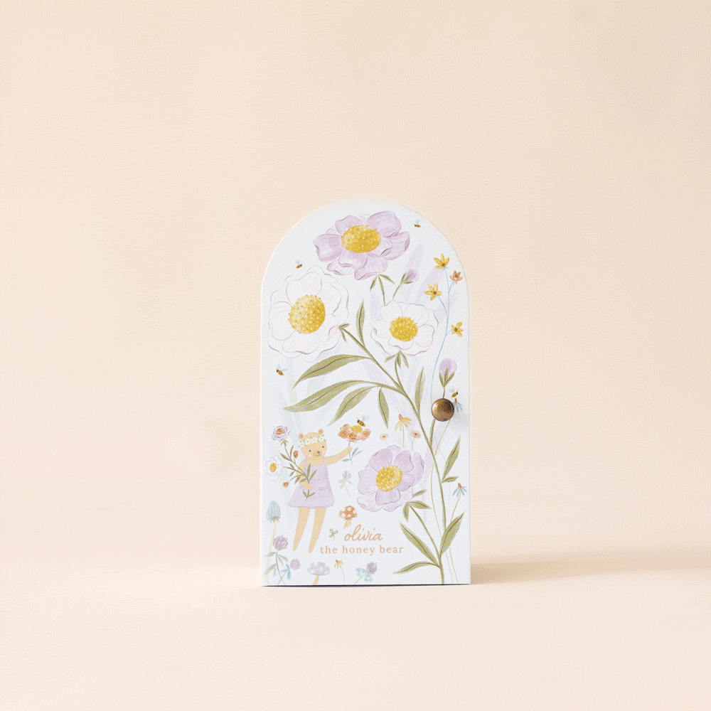 Tiny Olivia honey bear