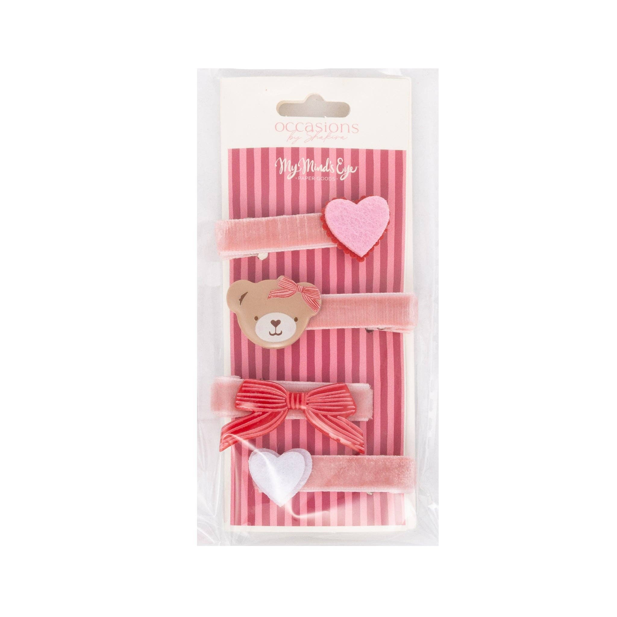 Beary Loved Hair Clips