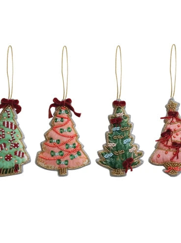 Plush Tree Ornaments