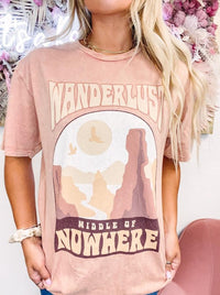 Rust Wanderlust Tee