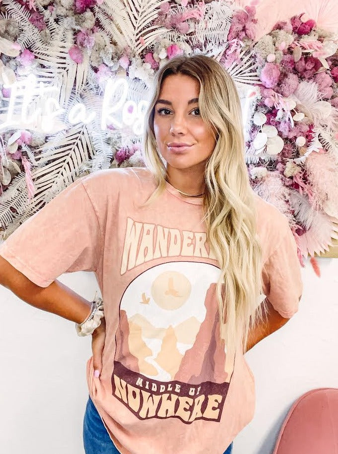 Rust Wanderlust Tee