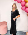Uptown Velvet Dress