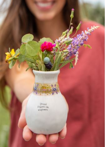 Wildflower Kindness vase