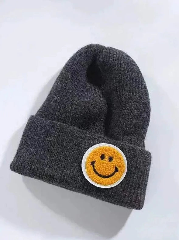 Charcoal Happy Hat