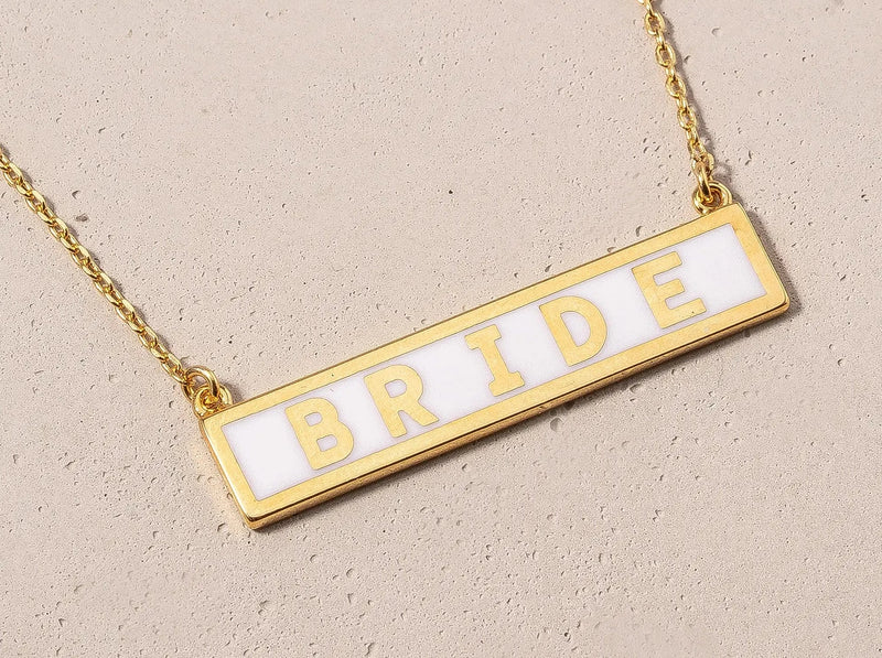 Bride Charm Necklace