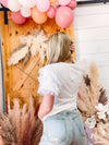 Ivory Swan Top