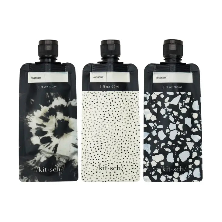 Balck and White Small Travel Set