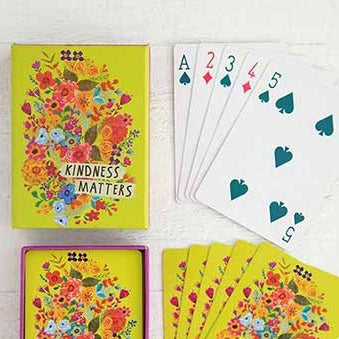 Kindness Matters Playing Cards - Rhinestones and Roses