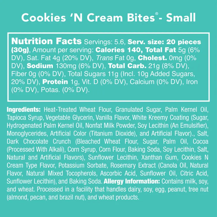 Cookies and Cream Bites