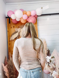 Taupe Rodeo Top