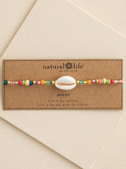 Natural Life Shell Anklet