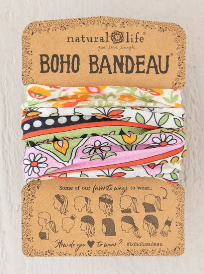 Natural Life Lilac & Orange Bandeau