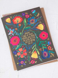 Greeting Card Life - Rhinestones and Roses