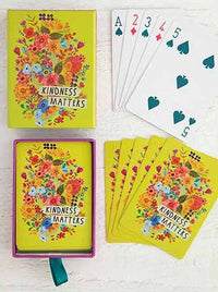 Kindness Matters Playing Cards - Rhinestones and Roses