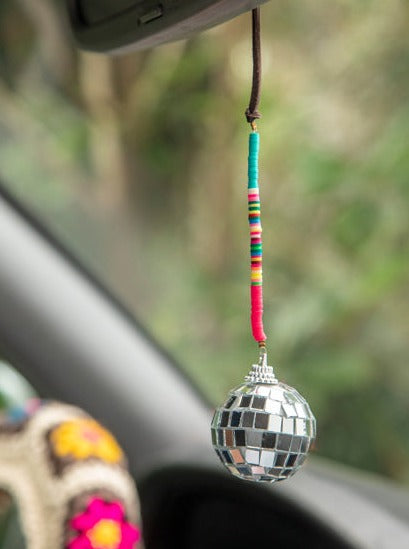 Natural Life Disco Car Charm