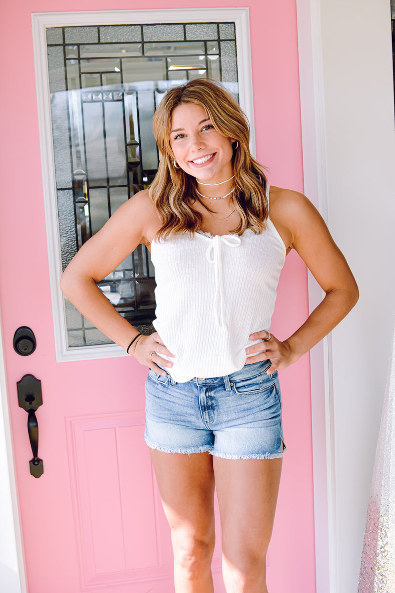 Lace Knit Tank