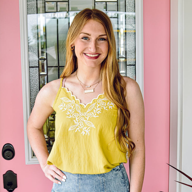 Yellow Detail Tank