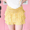 Floral Smocked Skirt