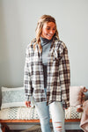 Grey Mock Top